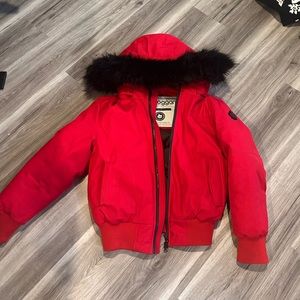 Red jacket